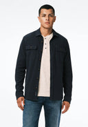 Buffalo Men's Samme LS Blanket Shirt - Midnight Blue