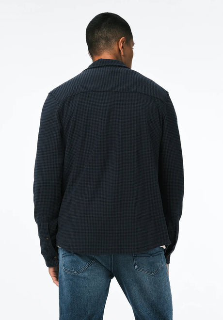 Buffalo Men's Samme LS Blanket Shirt - Midnight Blue