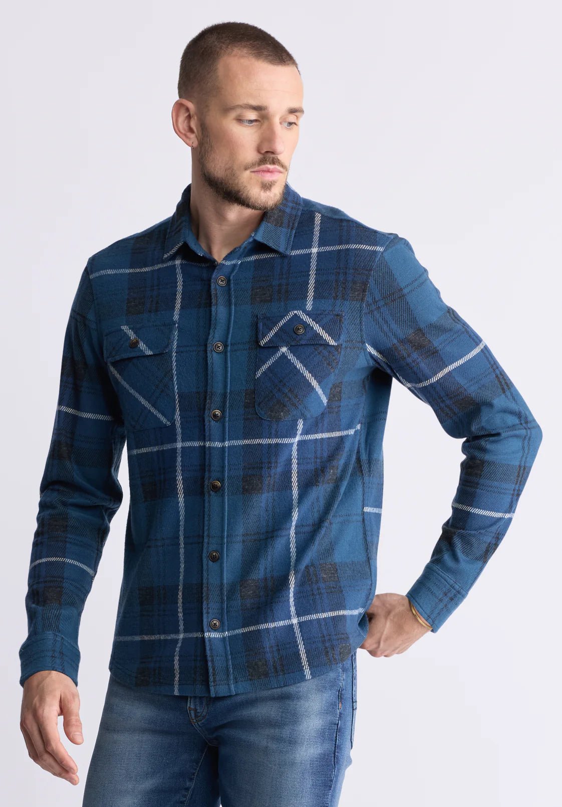 Buffalo Men's Samme LS Button - Up Shirt - A&M Clothing & Shoes - Westlock