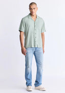 Buffalo Men's Santi SS Shirt - Iceberg Green