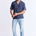 Buffalo Men's Santi SS Shirt - Midnight Blue
