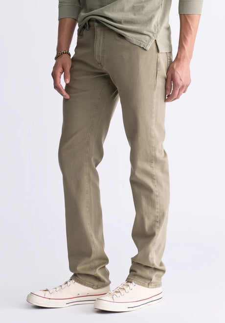 Buffalo Men's Straight Six Flex Pants - Olive