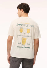 Buffalo Men's Tebrew T-Shirt - Milk