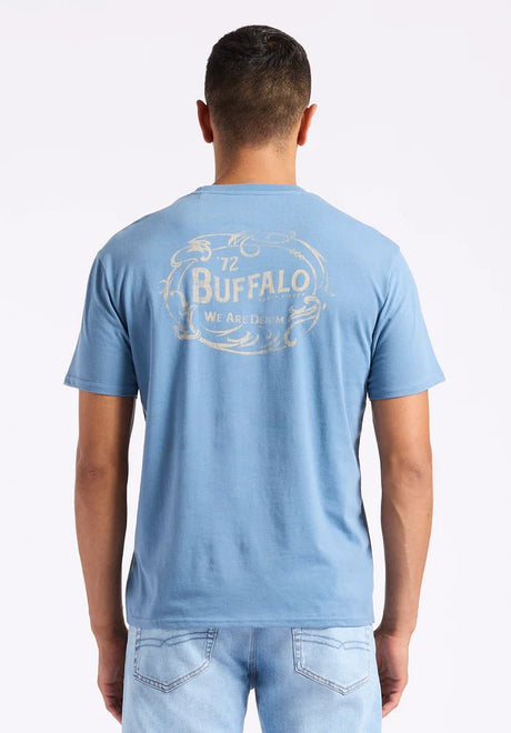 Buffalo Men's Tuffalo T-Shirt - Coronet Blue