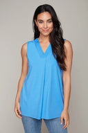 Carre Noir Women's Top - Blue