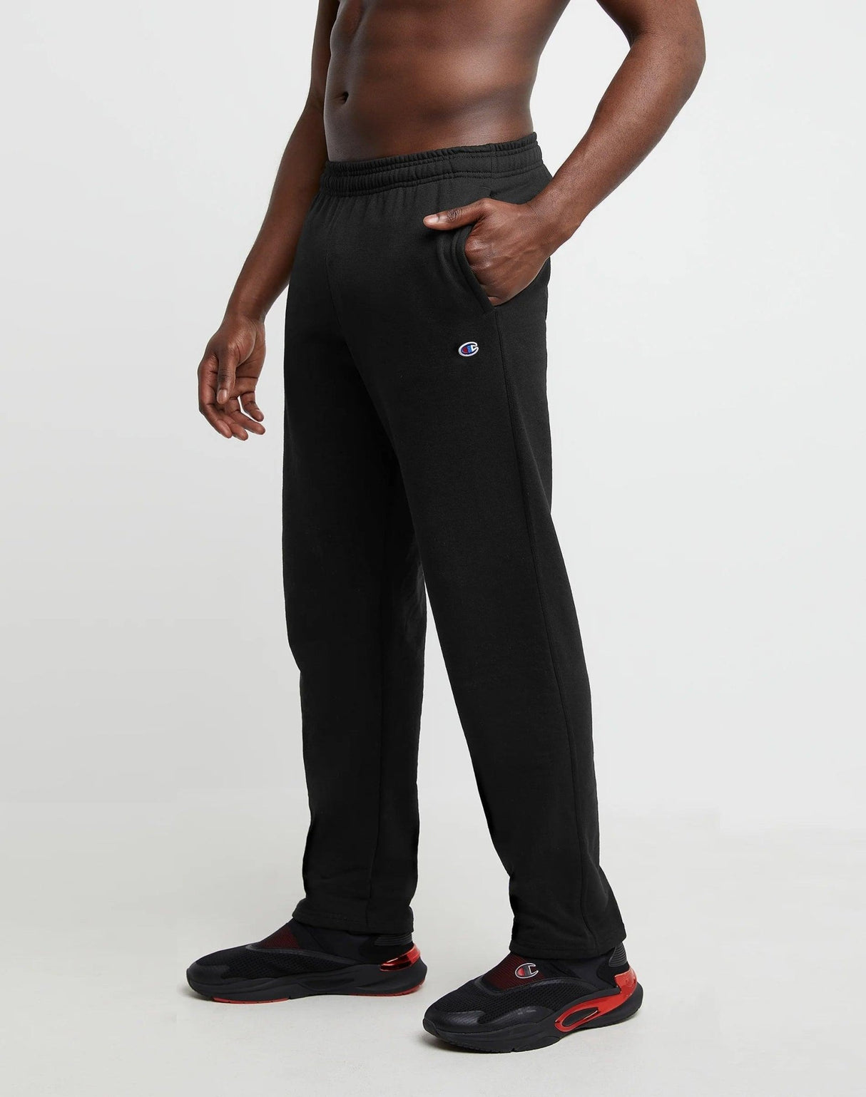 Champion Men's Open Bottom Sweatpants - A&M Clothing & Shoes - Westlock