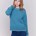 Charlie B Women's Blanket Stitch Sweater - A&M Clothing & Shoes - Westlock