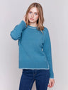 Charlie B Women's Blanket Stitch Sweater - A&M Clothing & Shoes - Westlock