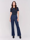 Charlie B Women's Bootcut Leg Jeans - Raw