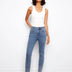 Charlie B Women's Claudia Slim Leg Jeans - Medium Blue