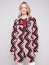 Charlie B Women's Crochet Button Up Long Coat - A&M Clothing & Shoes - Westlock