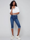 Charlie B Women's Denim Petal Pusher - Indigo
