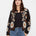 Charlie B Women's Edge to Edge Embroidered Basketweave Jacket - Poem