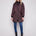 Charlie B Women's Long Quilted Puffer Jacket - Mocha