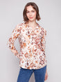 Charlie B Women's Long Sleeve Button Down Shirt - A&M Clothing & Shoes - Westlock