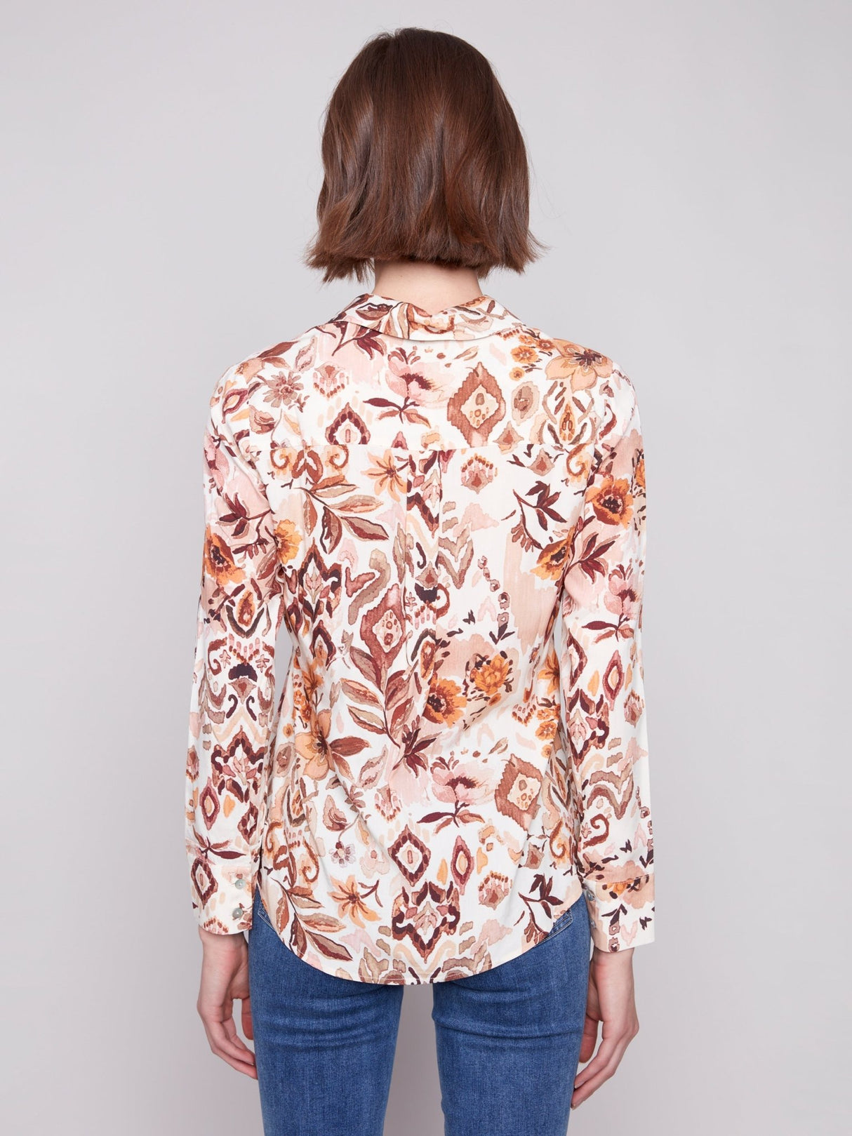Charlie B Women's Long Sleeve Button Down Shirt - A&M Clothing & Shoes - Westlock