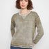 Charlie B Women's Long Sleeve Crew Neck Sweater - Verveine