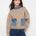 Charlie B Women's Long Sleeve Zipped Sweater Jacket - Heather Sand