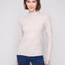 Charlie B Women's Mock Neck Textured Knit Sweater - A&M Clothing & Shoes - Westlock