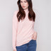 Charlie B Women's Mock Neck Textured Knit Sweater - A&M Clothing & Shoes - Westlock