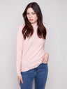 Charlie B Women's Mock Neck Textured Knit Sweater - A&M Clothing & Shoes - Westlock