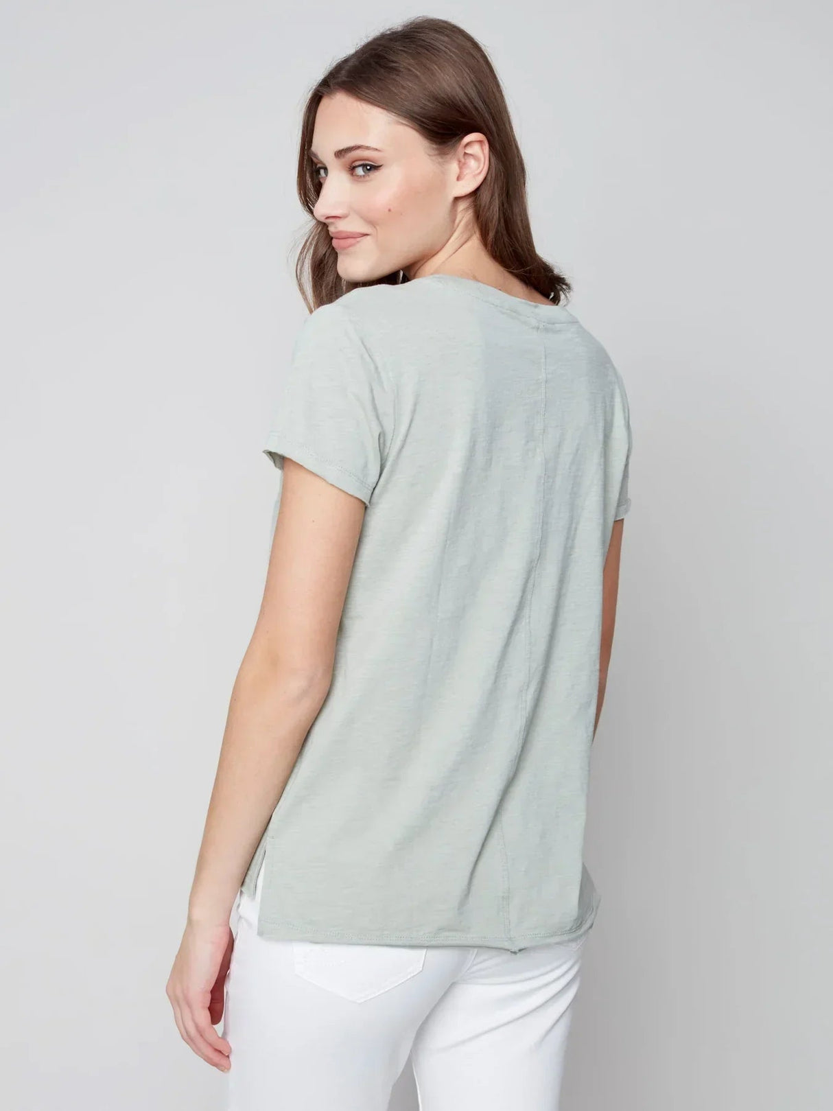 Charlie B Women's Organic Cotton T-Shirt - A&M Clothing & Shoes