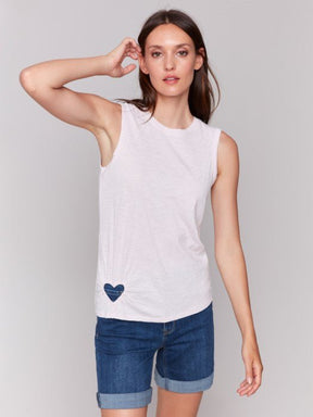 Charlie B Women's Organic Cotton Tank - Petal