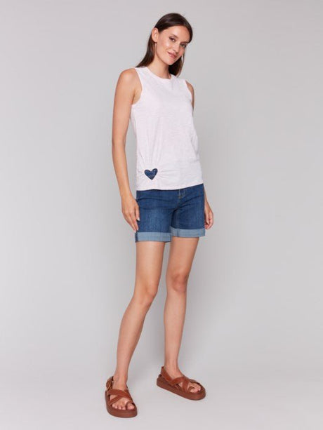 Charlie B Women's Organic Cotton Tank - Petal