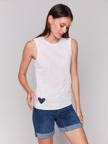 Charlie B Women's Organic Cotton Tank - Petal