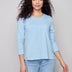 Charlie B Women's Organic Cotton Top - A&M Clothing & Shoes - Westlock