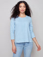 Charlie B Women's Organic Cotton Top - A&M Clothing & Shoes - Westlock