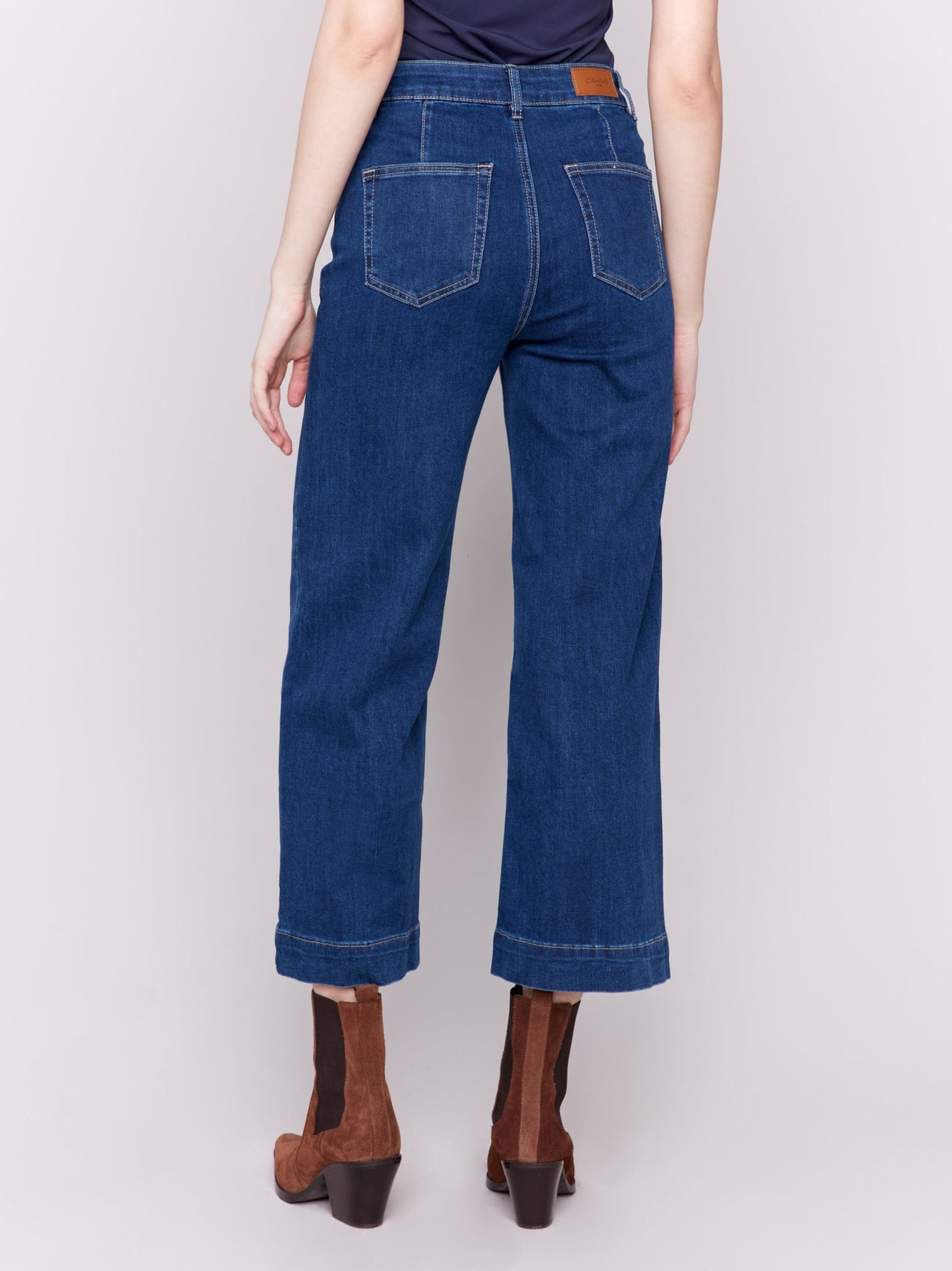 Charlie B Women's Patch Pocket Pants - A&M Clothing & Shoes - Westlock