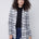 Charlie B Women's Plaid Blazer - Black/Cream
