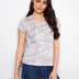 Charlie B Women's Printed Organic Cotton Jersey T-Shirt - A&M Clothing & Shoes - Westlock
