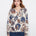 Charlie B Women's Printed Popover Blouse - Fantasy