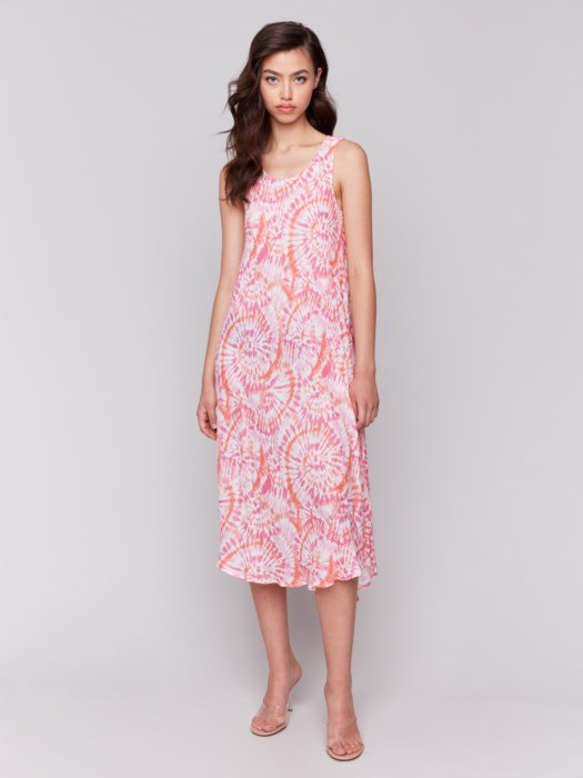 Charlie B Women's Printed Sleeveless Dress - A&M Clothing & Shoes - Westlock