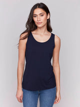 Charlie B Women's Reversible Bamboo Cami - A&M Clothing & Shoes