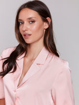 Charlie B Women's Short Sleeve Blouse - A&M Clothing & Shoes Westlock