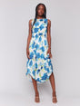 Charlie B Women's Sleeveless Printed Flowy Dress - A&M Clothing & Shoes - Westlock