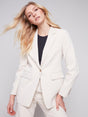 Charlie B Women's Solid Blazer - A&M Clothing & Shoes - Westlock