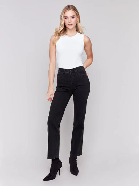 Charlie B Women's Straight Leg Jeans - A&M Clothing & Shoes - Westlock