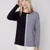 Charlie B Women's Vertical Block Sweater - A&M Clothing & Shoes