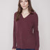 Charlie B Women's Vneck Sweater - A&M Clothing & Shoes