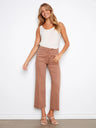 Charlie B Women's Wide Leg Twill Patch Pocket Pants - A&M Clothing & Shoes Westlock