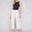 Charlie B Women's Zipper Wide-Leg Pants - Beige