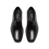 Clarks Men's Dresslite Step Black Leather Dress Shoes - A&M Clothing & Shoes