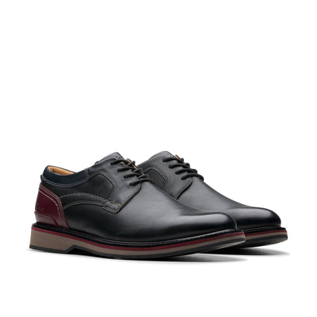 Clarks Men's Monahan Leather Dress Shoes - Black