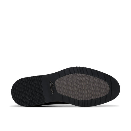 Clarks Men's Monahan Leather Dress Shoes - Black