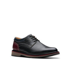 Clarks Men's Monahan Leather Dress Shoes - Black