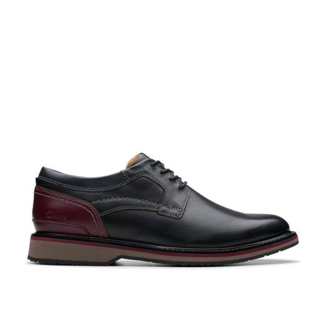 Clarks Men's Monahan Leather Dress Shoes - Black